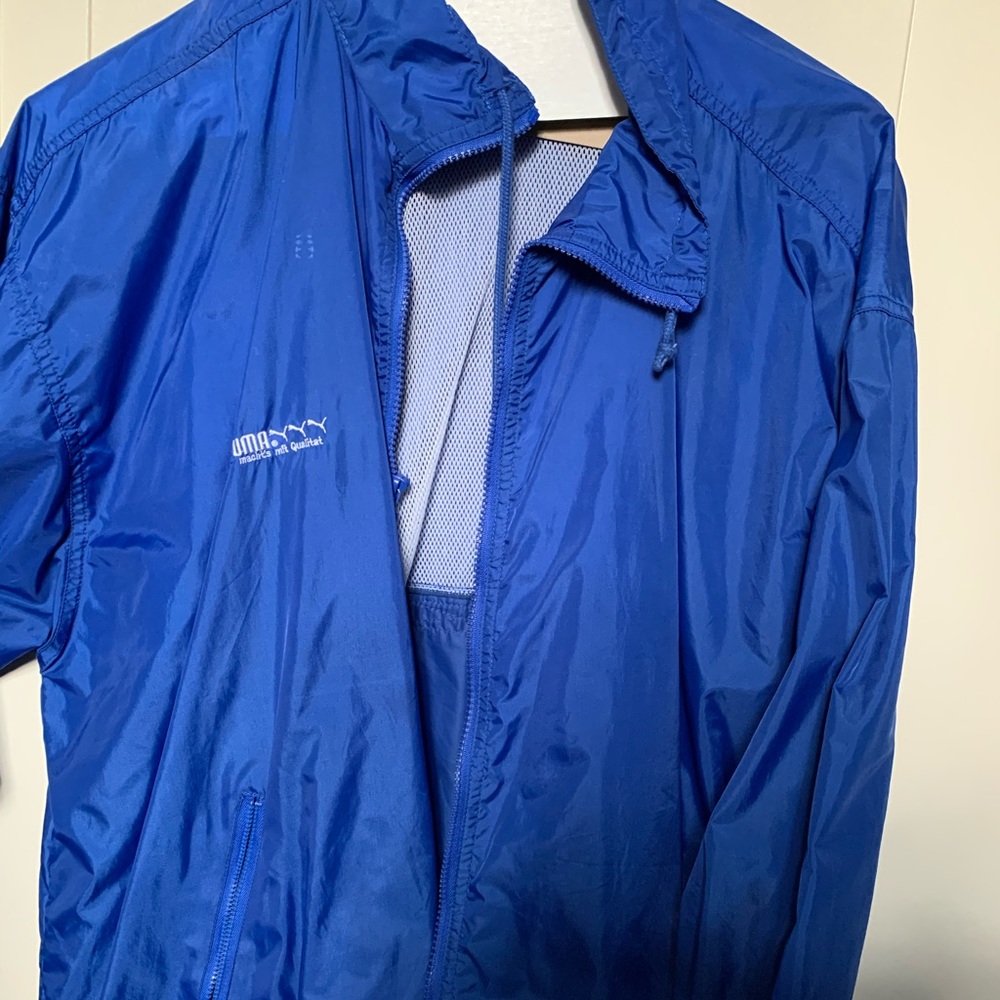 5/45$ or 10/80$

blue puma windbreaker